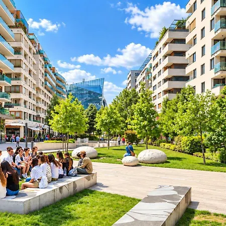 Apartmán Feel Deluxe Corvin # Free Parking # Ac # Elevator Budapešť